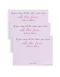 150-Page If You Obey 3"x 4" sticky Pads, Set of 3 - Ben's Garden