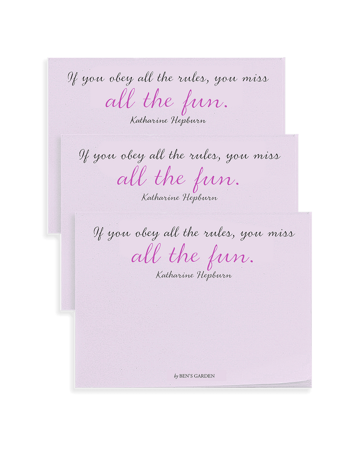 150-Page If You Obey 3"x 4" sticky Pads, Set of 3 - Ben's Garden