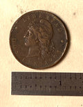 1892 Republica Argentina 2 Centavos