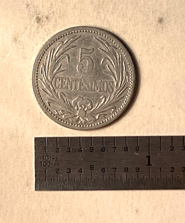 1901 Republica Oriental Del Uruguay - 5 Centesimos