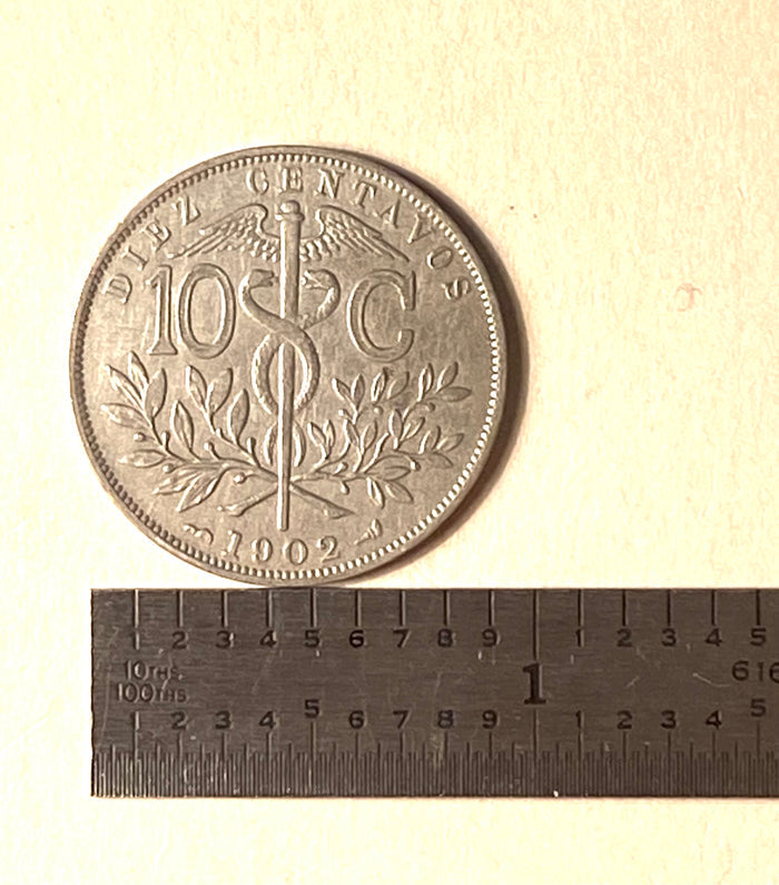 1902 Republica De Bolivia 10c