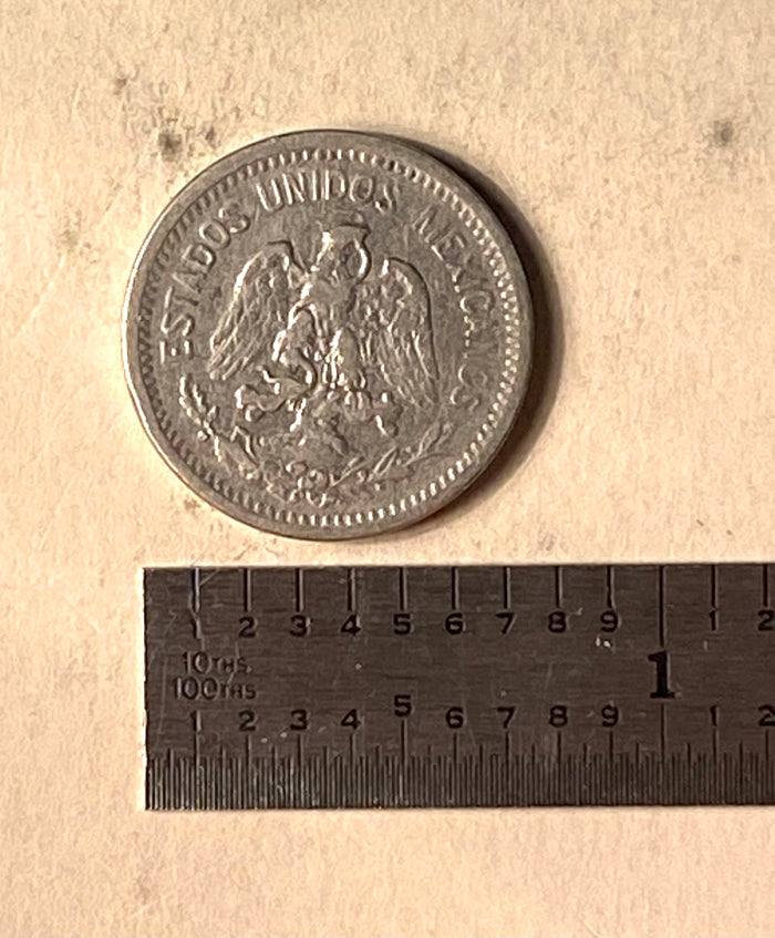 1907 Estados Unious Mexicanos - 5 Centavos