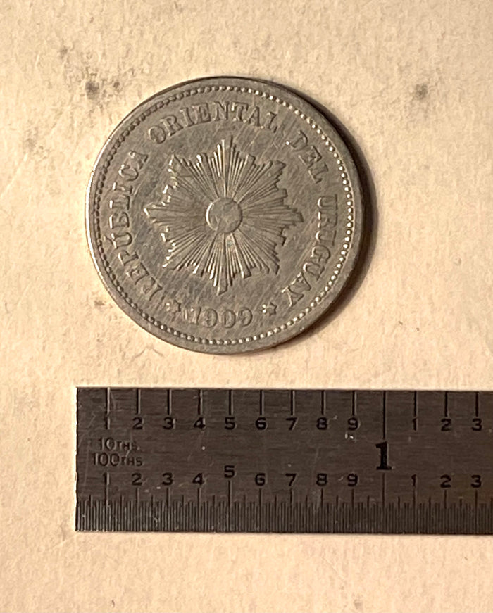 1909 Republica Oriental Del Uruguay - 5 Centesimos