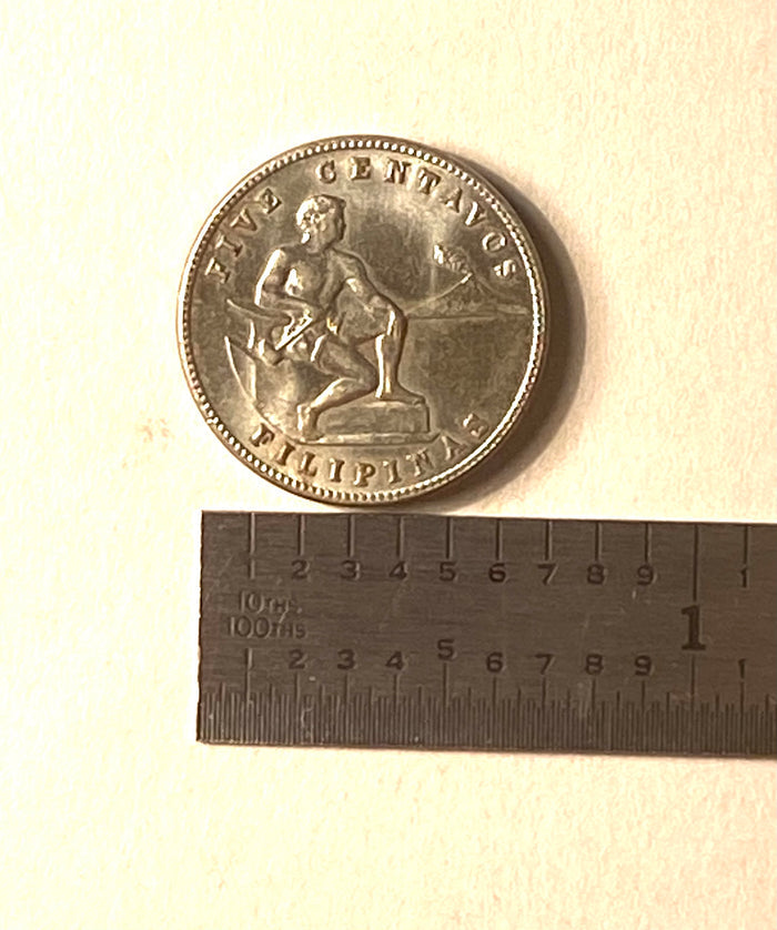 1944 S Five Centavos Filipinas