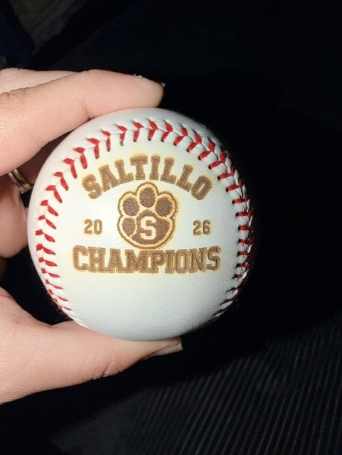 2026 Saltillo Champions Baseball Engraved