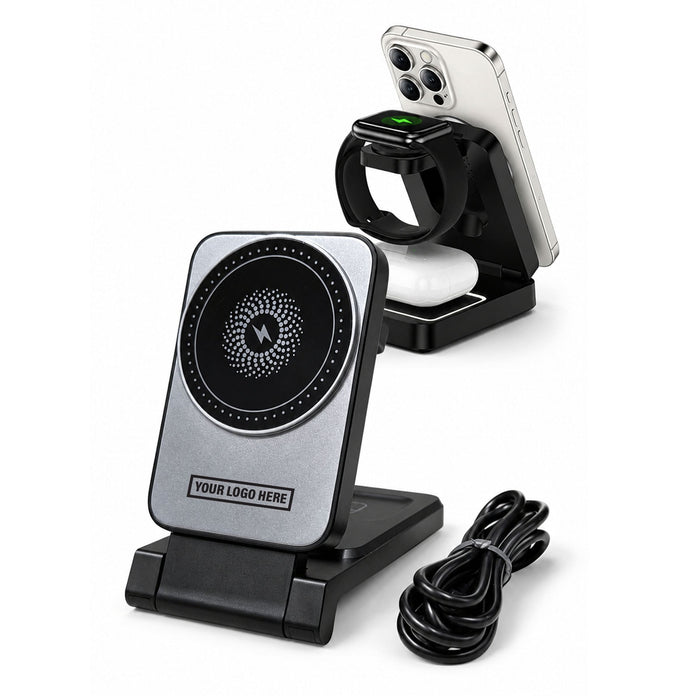 3 in 1 Magnetic Wireless Charger (JY02)