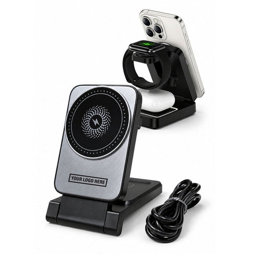 3 in 1 Magnetic Wireless Charger (JY02)
