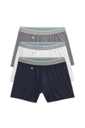 3 pack Airknitx Cotton Boxer Briefs in All-Time Classics