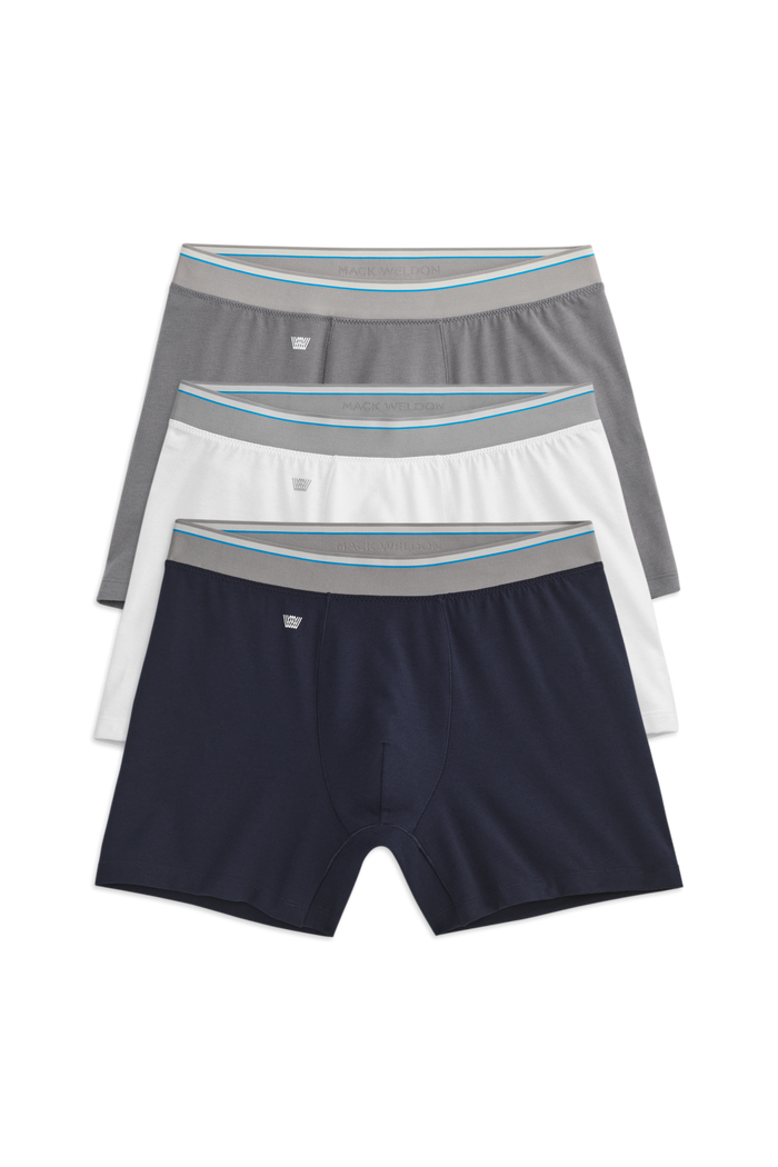 3 pack Airknitx Cotton Boxer Briefs in All-Time Classics