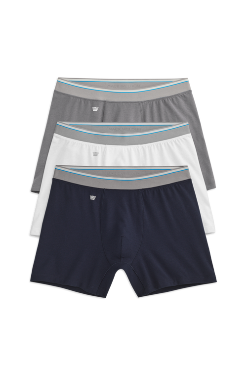 3 pack Airknitx Cotton Boxer Briefs in All-Time Classics