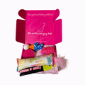 5 Piece Pink Crush Cat Collar + Catnip Collection Cat Box