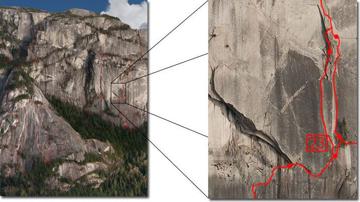 50 Classic Squamish Climbs Poster