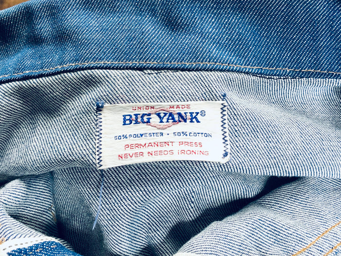 60s Big Yank Jean Jacket       XXL