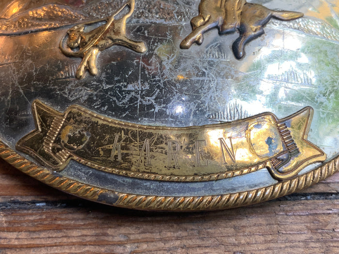 70s German Silver Beto & Karen Roping Buckle