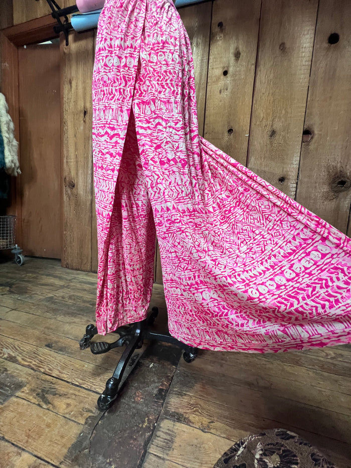 70s Halston Pink Secret Pants     W30