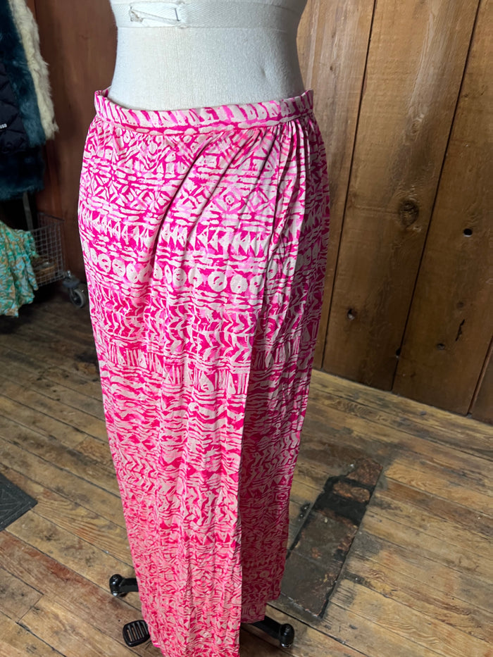 70s Halston Pink Secret Pants     W30