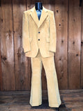 70s H.I.S Velveteen 3pc Suit     w39x31