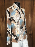 70s Sears Johnny Miller Disco Shirt      L