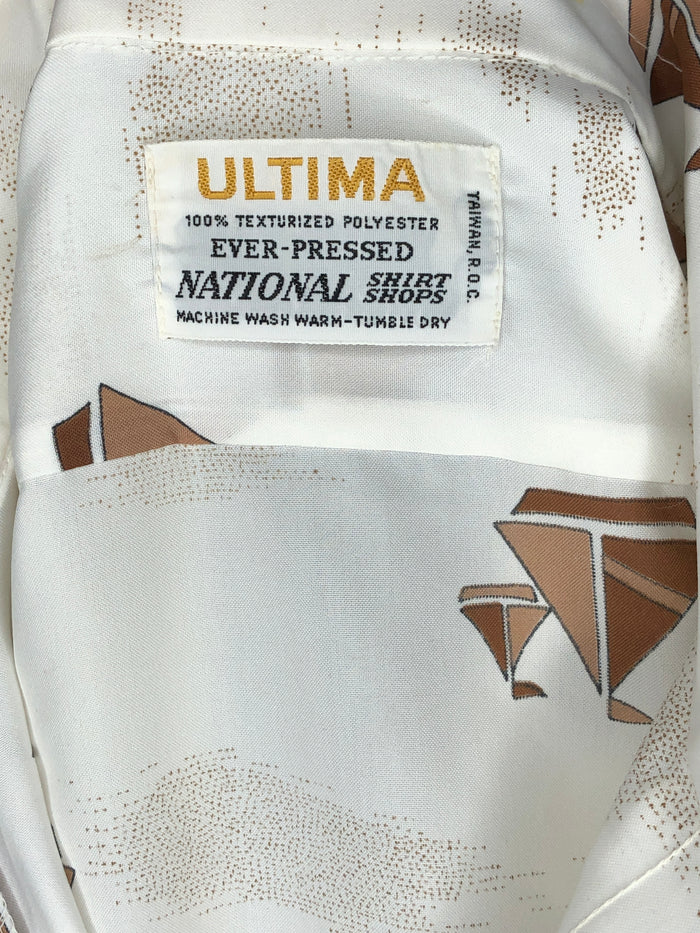 70s Ultima Sailboats Shirt        L