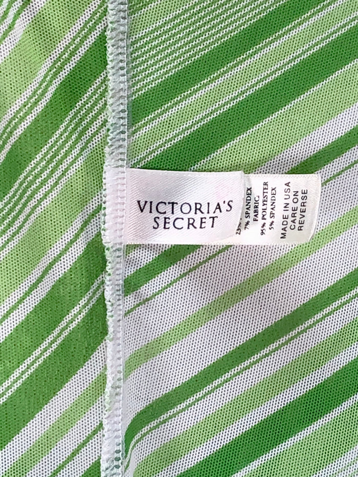 90s Victoria Secret Green Sheer Chemise    M