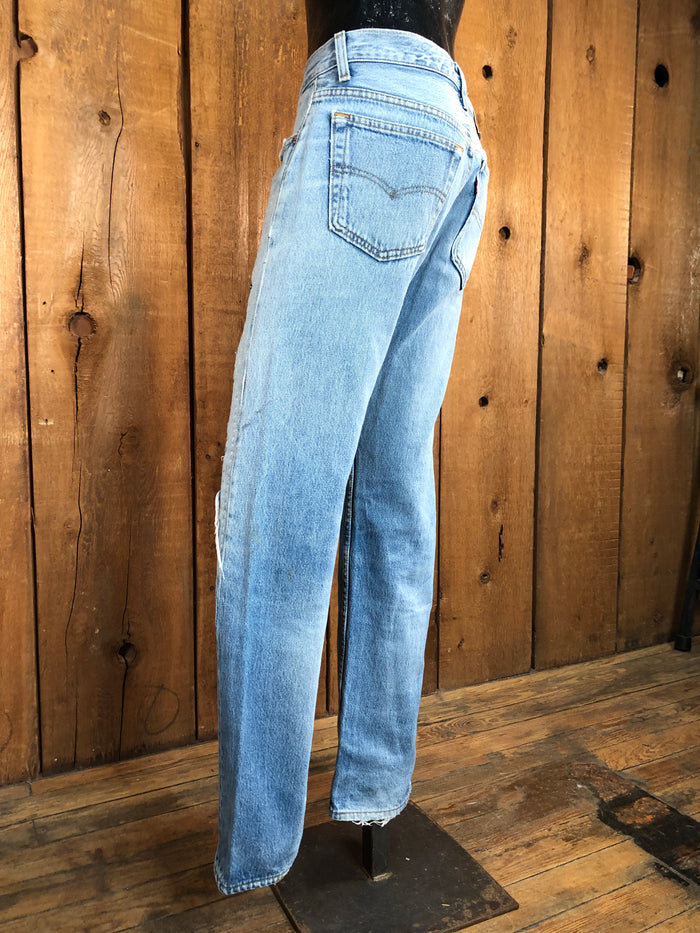 94 Levi 501 Boro Sashiko Jeans   33x30