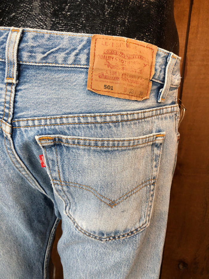 94 Levi 501 Boro Sashiko Jeans   33x30