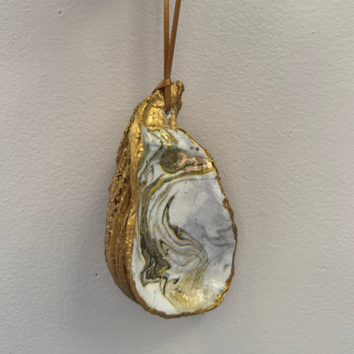 Decorative Oyster Shell - Hanging