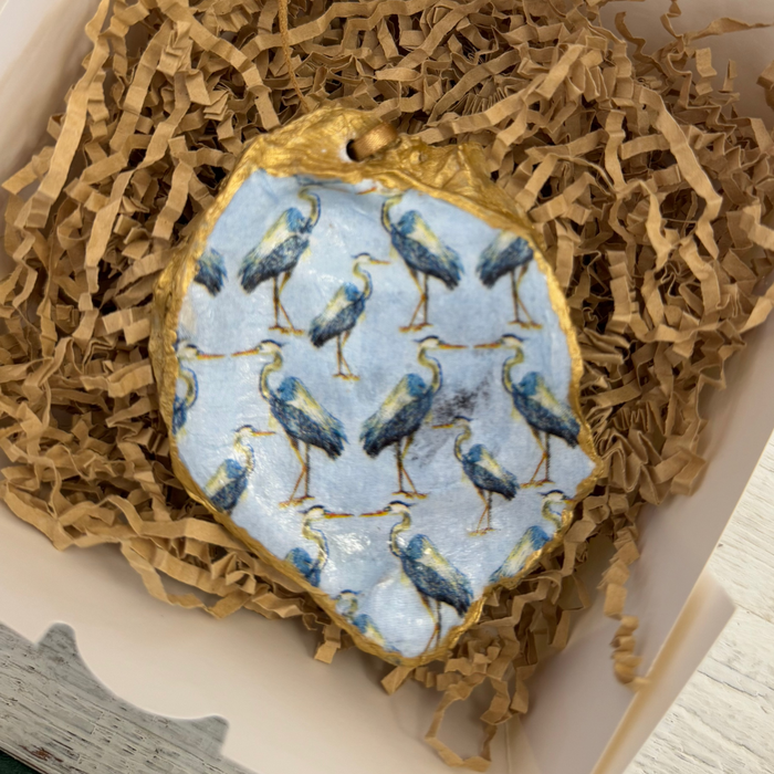 Decorative Oyster Shell - Hanging