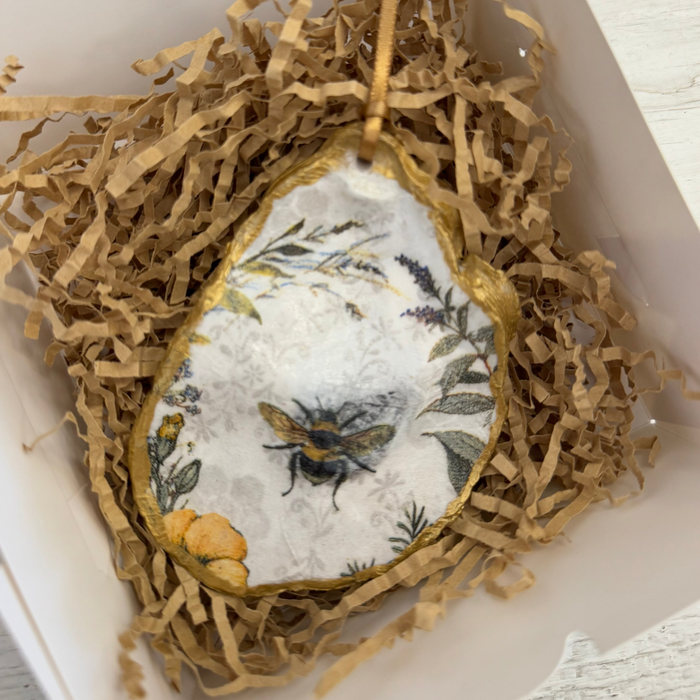 Decorative Oyster Shell - Hanging