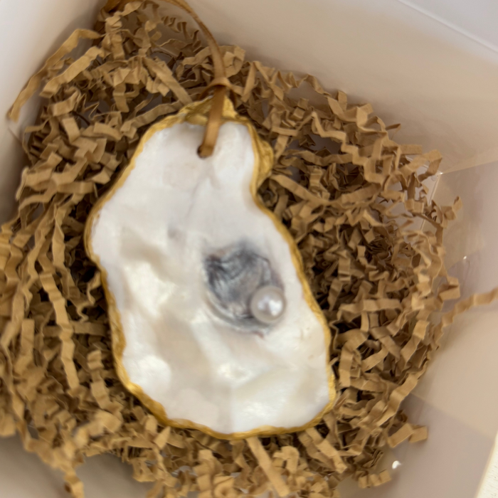 Decorative Oyster Shell - Hanging