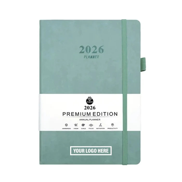 A5 2026 Planner - PU Leather (NB08)