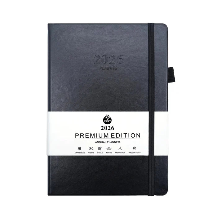 A5 2026 Planner - PU Leather (NB08)