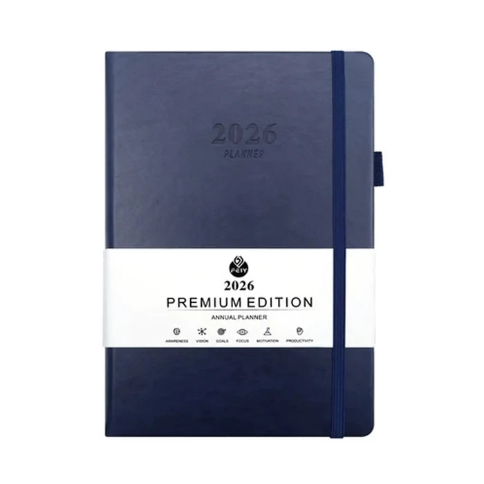 A5 2026 Planner - PU Leather (NB08)