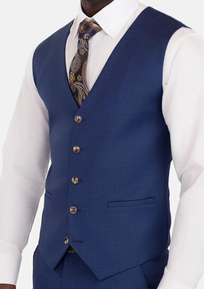 Admiral Blue Vest - SARTORO