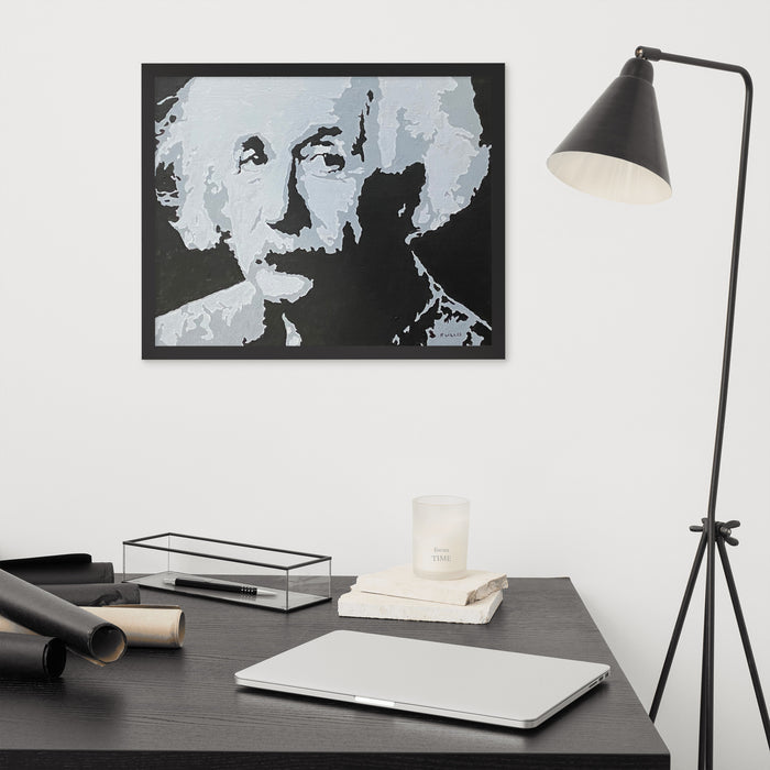 Albert Einstein Framed Poster 16x20