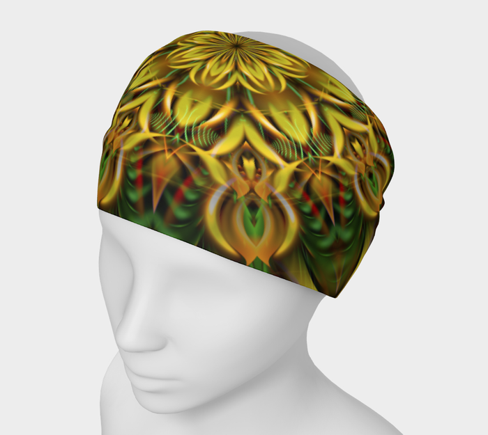 Alien Sunflower Neck Gaiter