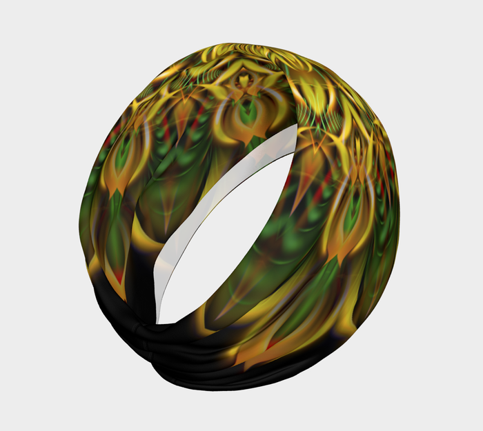 Alien Sunflower Neck Gaiter