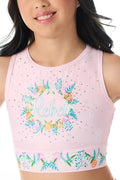 Always Egg-stra Longline Sports Bra in Powder Pink
