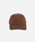 A chocolate colored ball cap on a white background #color_chocolate