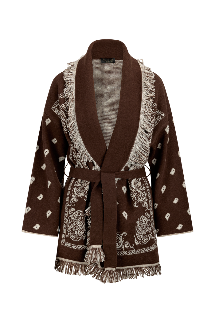 Urban Pioneers Female Angela Cardigan CARDIGAN BLACK COFFEE