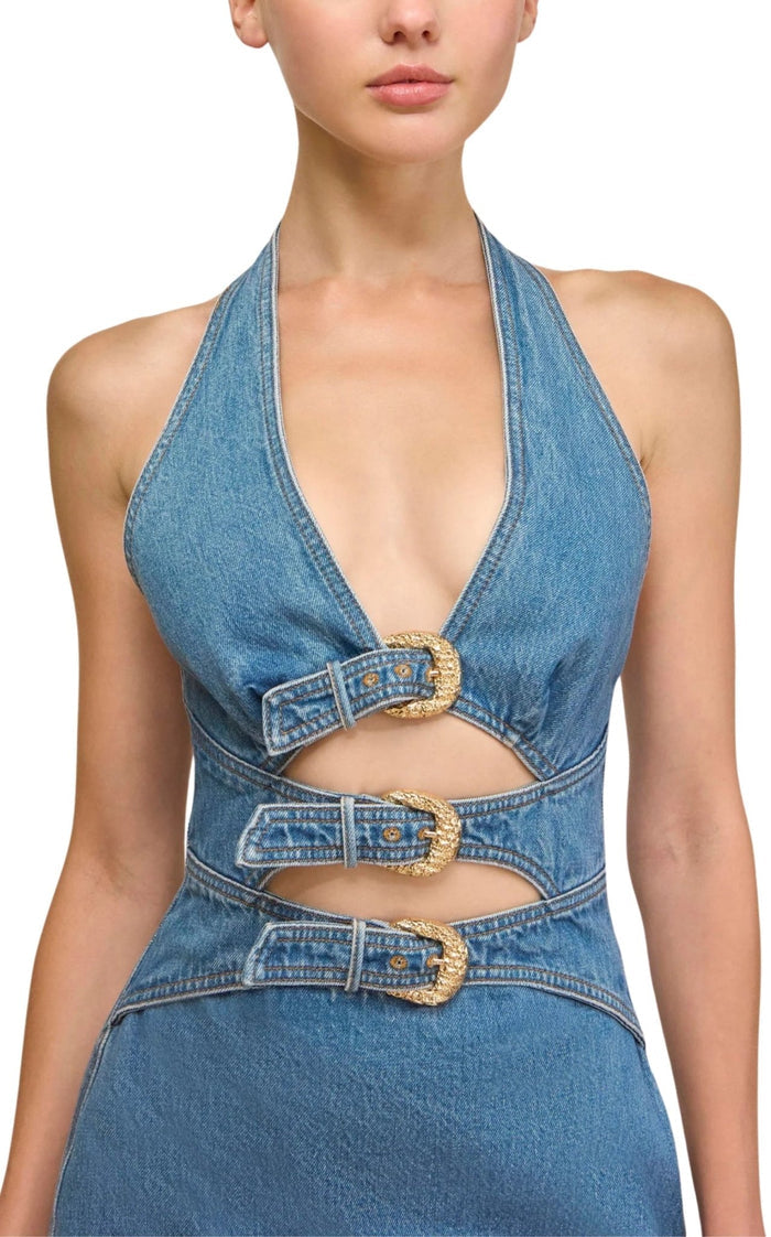 Cult Gaia Anice cut-out mini dress