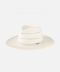 Arlo Grey Band - Straw Teardrop Fedora - BLEMISHED - GIGI PIP
