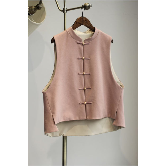New Chinese style retro original improved vest bi entry image 3