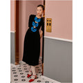 Black silk velvet / Xs does not support seven days without reason