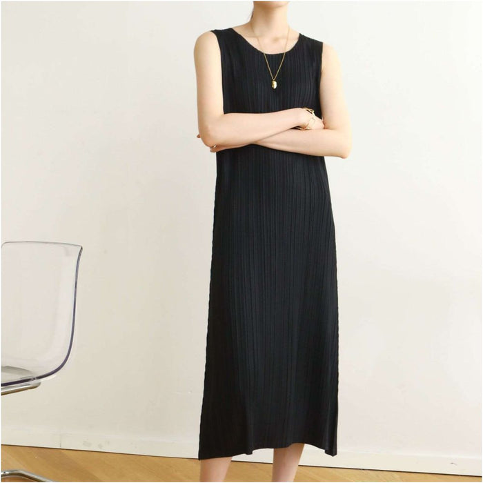 Asaya2072 : Miyake pleated slimming bottoming skirt