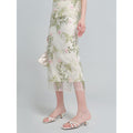 Yuman flower half skirt in stock / S