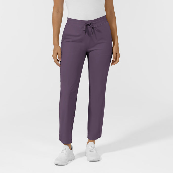 AURA Women's Glide Tapered Scrub Pant - Dusk