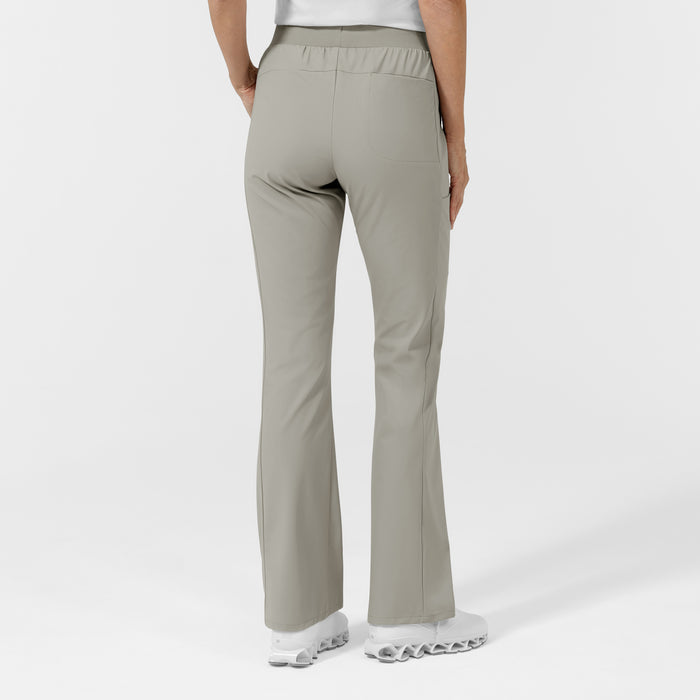 AURA Women's Grace Bootcut Scrub Pant - Cool Gray