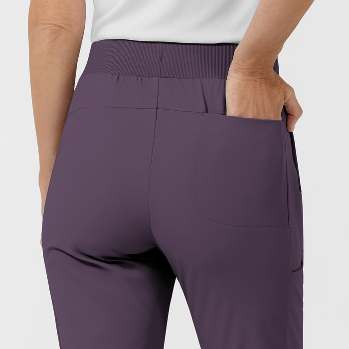 AURA Women's Grace Bootcut Scrub Pant - Dusk