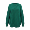 BALENCIAGA GREEN LOGO OVERSIZED SWEATER - SIZE XS UNISEX